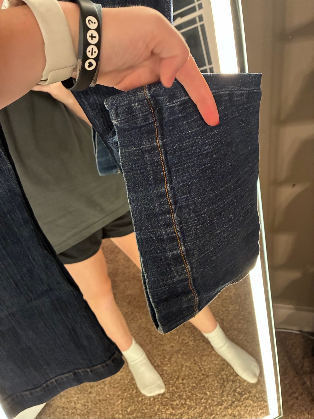 Kimes Ranch Dark Blue Boot Cut Jeans - Picture 12 of 13